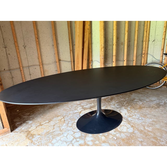 Mid-Century Modern 96" Authentic Knoll Saarinen Oval Table For Sale - Image 3 of 8