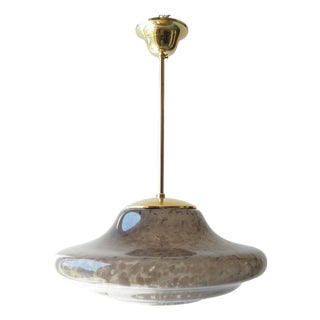 Mid-Century Glass Chandelier by Stefan Tabery, 1960s For Sale