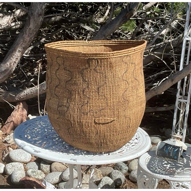 Rustic Antique Puget Sound Work Basket For Sale - Image 3 of 3