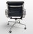 Herman Miller Eames for Herman Miller Soft Pad Management Chair – Charcoal Gray Leather For Sale - Image 4 of 10