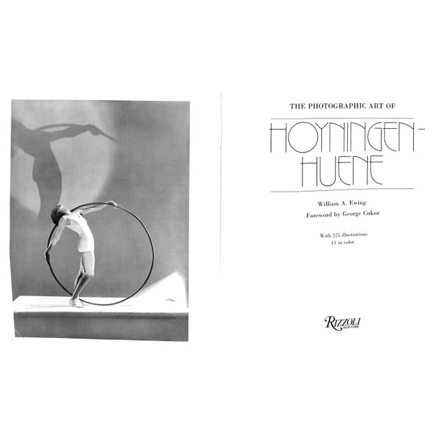 EWING, William A. [248] pp. Rizzoli 1986 11 1/2" x 9 3/4" A richly illustrated survey of Hoyningen-Huene's photographic...