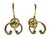 Vintage Brass Coat Hooks, Set of 2 For Sale - Image 6 of 14