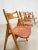Mid-Century Danish Sawbuck Dining Chairs by Hans Wegner, Set of 4 For Sale - Image 5 of 8