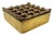 Large vintage Swedish Modern brass cigar ashtray in the style of Beck and Jung Ultima 15. Makes for a perfect geometric...
