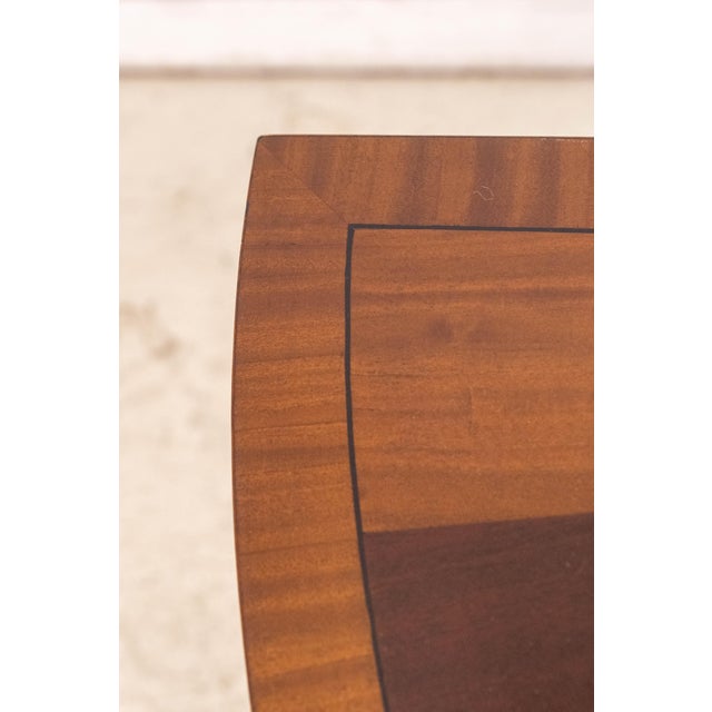 Gorgeous Adam Style Inlaid Mahogany Console Hall Table For Sale In Philadelphia - Image 6 of 13