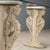 Italian Neoclassical Console Table in Glass and Plaster For Sale - Image 4 of 11