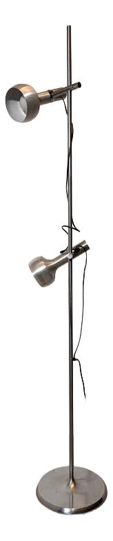 Vintage Adjustable Double Spot Floor Lamp