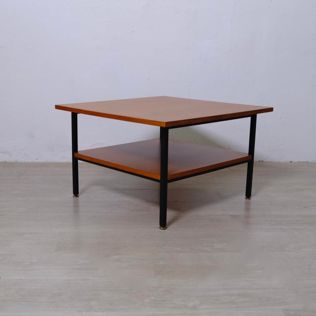 Vintage Italian Coffee Table in Wood, 1950s For Sale - Image 10 of 15