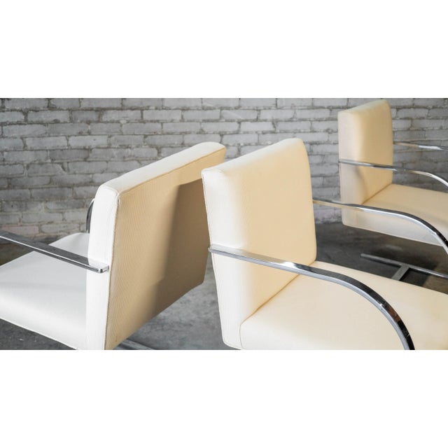 Vintage Mies Van Der Rohe Attr. Brno Flat Bar Armchairs (Only 2 Left) For Sale - Image 9 of 12
