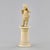 Rococo Carved Ivory Figurine of Boy with Bird, 1800s For Sale - Image 3 of 7
