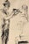 Figurative Frances Liberman "Roy Zoelin the Sculpture" Drawing For Sale - Image 3 of 9