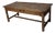 18th Century French Rustic Rustic Elm Farmhouse Dining Table For Sale