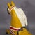 Yellow Rare Antique Children Carousel Horse, Germany Early 20th Century For Sale - Image 8 of 10