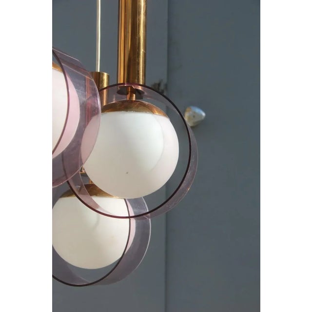 Mid-Century Ceiling Lamp from Stilux Milano, 1950s For Sale - Image 12 of 18