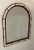 Hollywood Regency Hollywood Regency Style Handmade Arched White Bone & Brass Inlay Mirror, Pair For Sale - Image 3 of 10