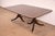 Brown Baker Furniture Stately Homes Georgian Banded Mahogany Double Pedestal Extension Dining Table | Newly Refinished For Sale - Image 8 of 14