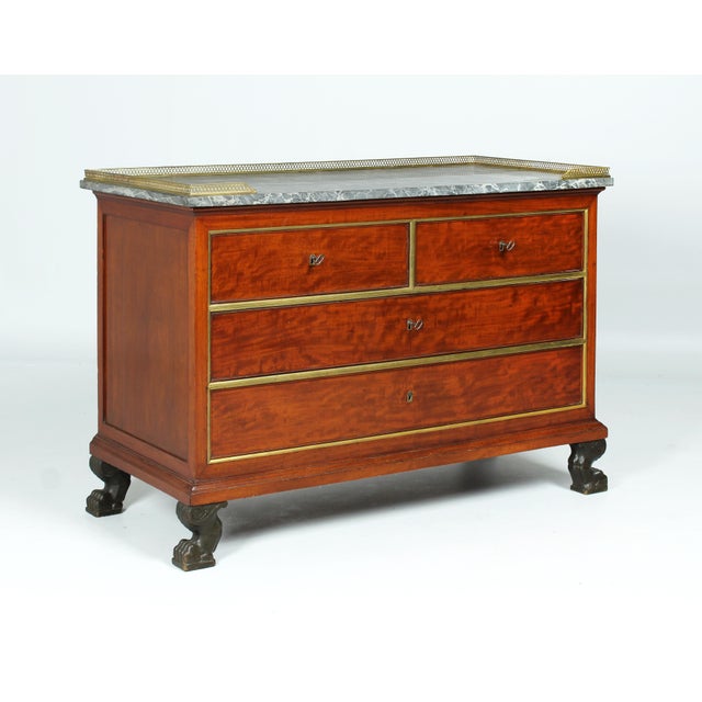 Empire Chest of Drawers by Jacob Freres, Paris, 1800s For Sale - Image 10 of 16
