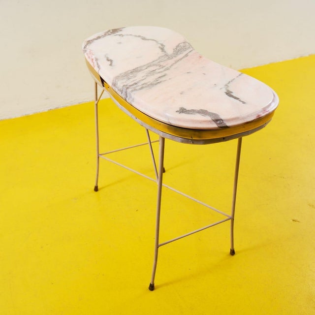 Bean-Shaped Console Table, 1960s For Sale - Image 6 of 7