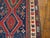 1890s Blue Diamond Antique Caucasian Kazak Rug 4'0" X 7'7" Handknotted Wool Carpet For Sale - Image 4 of 5