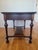 Wood Early 20th Century American Colonial Revival Walnut Writing Desk With Turned Legs For Sale - Image 7 of 15