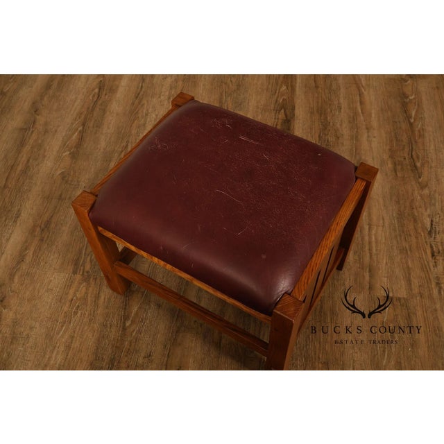 Stickley Mission Collection Oak Spindle Coffee Table For Sale - Image 12 of 18