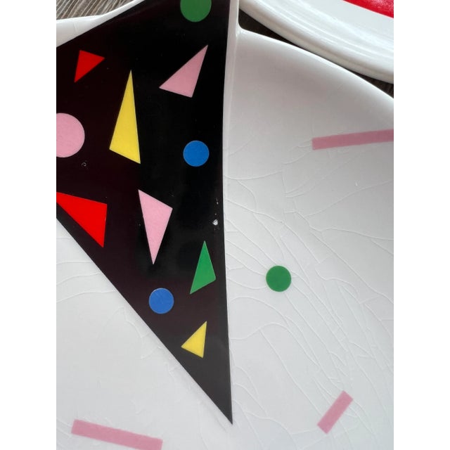 Ceramic 1980s Fujimori Alpha Plates for Kato Kogei- Set of 6 For Sale - Image 7 of 10