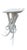 Metal 1980s Pair of Faux Antler Metal Stools For Sale - Image 7 of 8