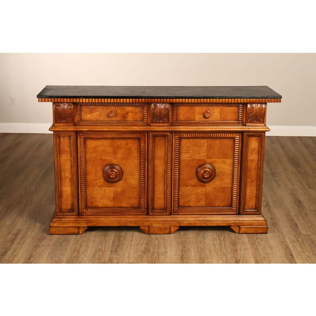 Century Furniture Chatsworth Collection Slate Top Sideboard Credenza For Sale - Image 17 of 18