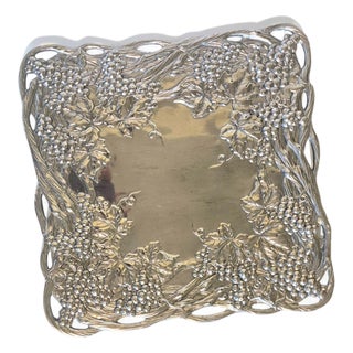 Vintage Arthur Court Grapevine Platter For Sale