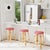 Evoking images of sidewalk tables in the Cote d'Azur, counter stools like this will give your kitchen or patio the casual...
