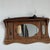Small Antique Indonesian Teak Wall Mirror, 1980s For Sale - Image 12 of 18