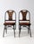 Early 20th Century Antique Art Deco Folding Chairs by Louis Rastetter & Sons Pair For Sale - Image 5 of 16