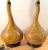 Pair English Aesthetic Movement Gourd Vases, Now as Lamps Attributed Doulton-Lambeth Pottery Circa 1880 This exquisite...