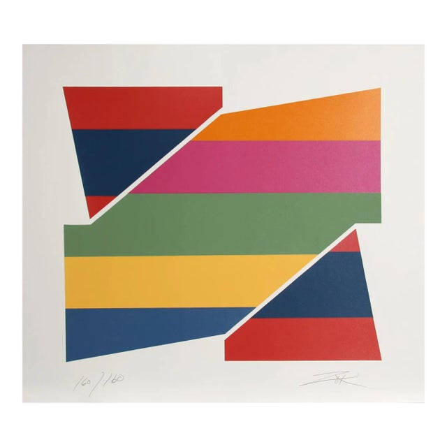 Rotation I, Larry Zox Screen Print For Sale