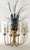 Crystal 4-Arm Wheat Sheaf Wall Sconces from Banci Firenze, Italy, 1980s, Set of 2 For Sale - Image 13 of 17