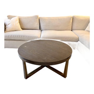 Wooden Coffee Table, Restoration Hardware For Sale