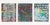 Richmond Burton (American, b. 1960), Untitled (Three Abstract Compositions), Mixed Media on Paper, 1990s, each signed...