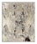 Hand-Knotted Abstract Art Rug in Gray and White Painterly Pattern by Rug & Kilim For Sale