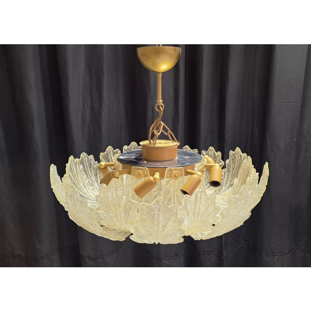 Murano Pendant Lights from Novaresi, 1980s, Set of 2, in Flawless conditions. Designed 1980 to 1989 This piece has an...