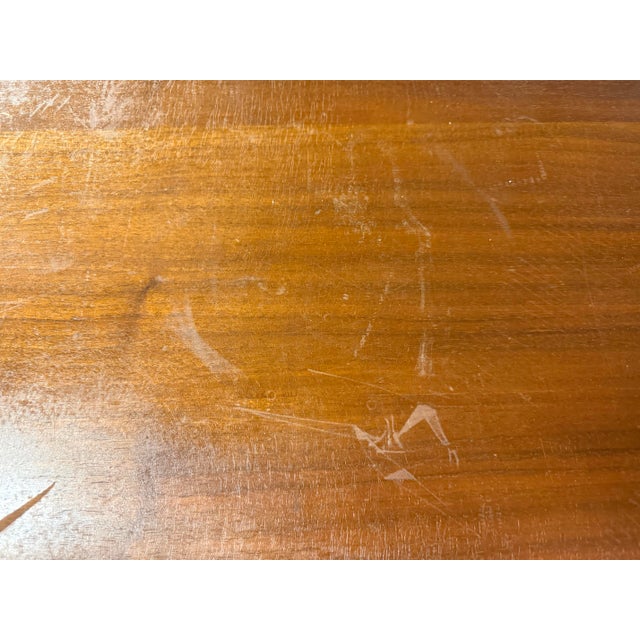 1930s Berkey and Gay Style Art Deco Mahogany Burlwood Highboy Dresser For Sale In Portland, OR - Image 6 of 13