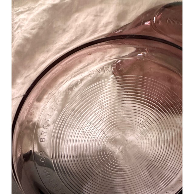 1990s American Cranberry Pyrex Mixing Bowls - Set of 4 For Sale In Palm Springs - Image 6 of 6