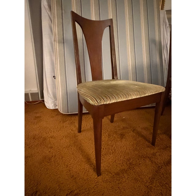 Mid Century Modern Parallel by Drexel Dining Set For Sale In Rochester - Image 6 of 8