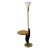 Mid Century Arlus Sculpture Table Floor Lamp With Integrated Table For Sale