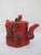 Chinese Red Lacquer Tree Trunk Branch Handle Squirrel Finial Lid Teapot For Sale In Portland, OR - Image 6 of 15