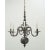 Rustic European French 19th Century Large Patinated Brass Chandelier For Sale - Image 3 of 11