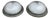 Vintage Industrial French Ceiling Lights from Holophane, 1930s, Set of 2 For Sale
