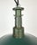 Mid-Century Modern Industrial Green Enamel Pendant Lamp with Cast Aluminium Top, 1960 For Sale - Image 3 of 16