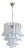 Italian Murano Glass Chandelier in the Manner of Mazzega For Sale