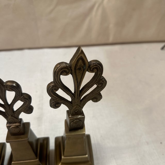 Set of Three 1970s Brass Decorative Finials For Sale In Atlanta - Image 6 of 8