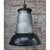 1950s Large Vintage Industrial French Black Enamel Pendant Light from Mazda For Sale - Image 5 of 6